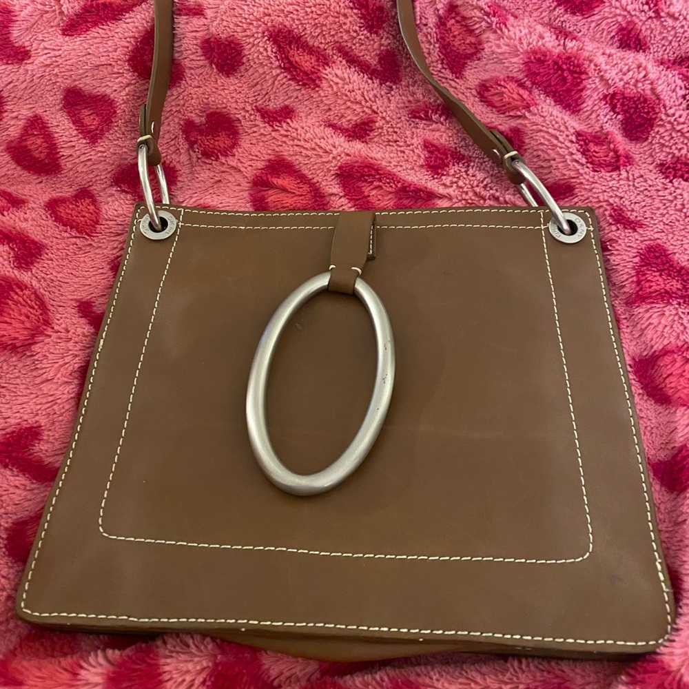 Vintage Brown Leather DKNY purse